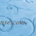Somerset Home Memory Foam Bath Mat Set, 2-Piece, Coral Fleece Embossed Pattern   563149136